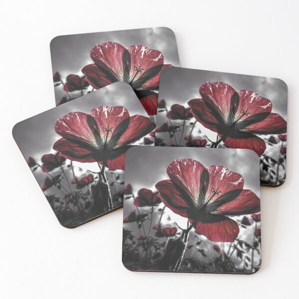 Item preview, Red Flower Storm Light designed and sold by Belradphoto.