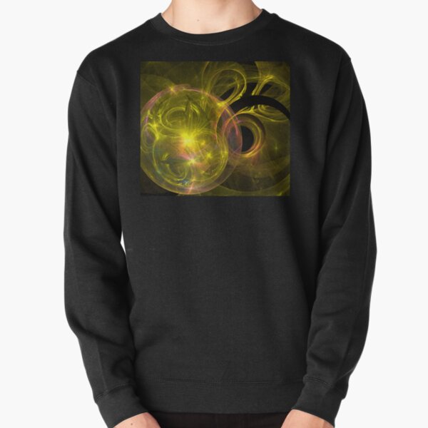 Gold Glass Galaxy Pullover Sweatshirt