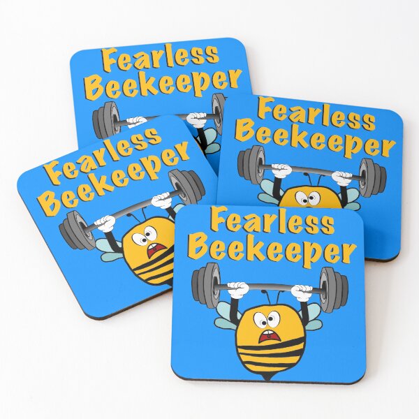 Item preview, Fearless Beekeeper | BeeKeepers Funny Merchandise designed and sold by JDMHoney.