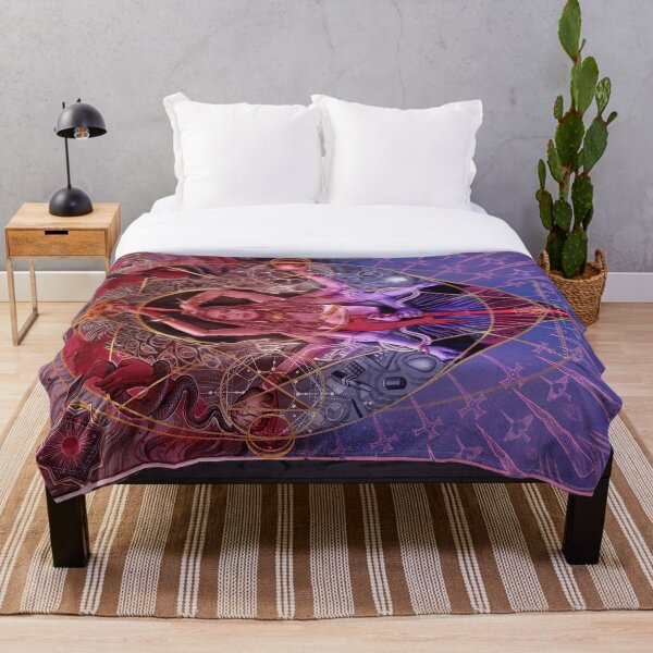 Queen of Slayers Throw Blanket