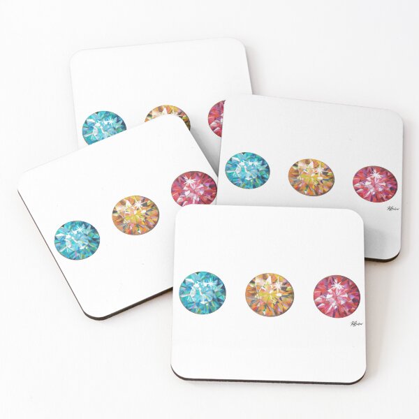 Item preview, 3 Horizontal gems designed and sold by Katerina Dubov.
