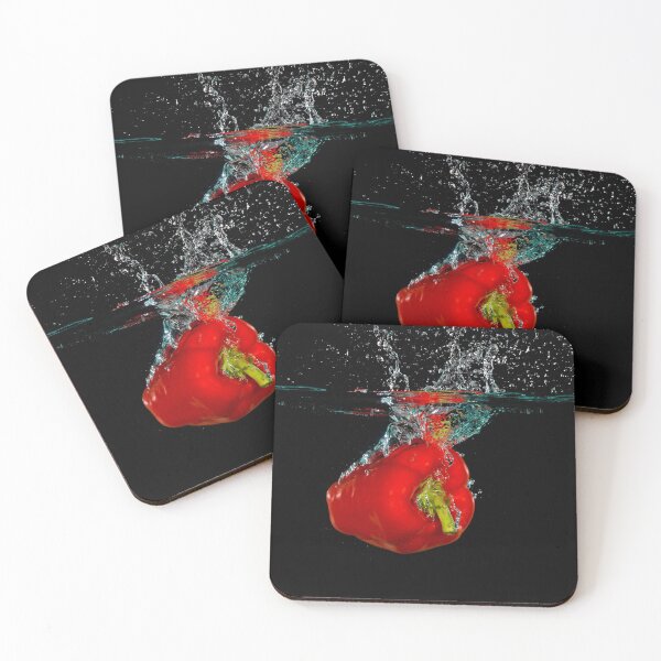 Item preview, Red Bell Sweet Pepper Dropped Into Water designed and sold by Ben Gingell.