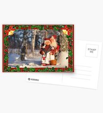 Doily - Christmas motive5 Postcards