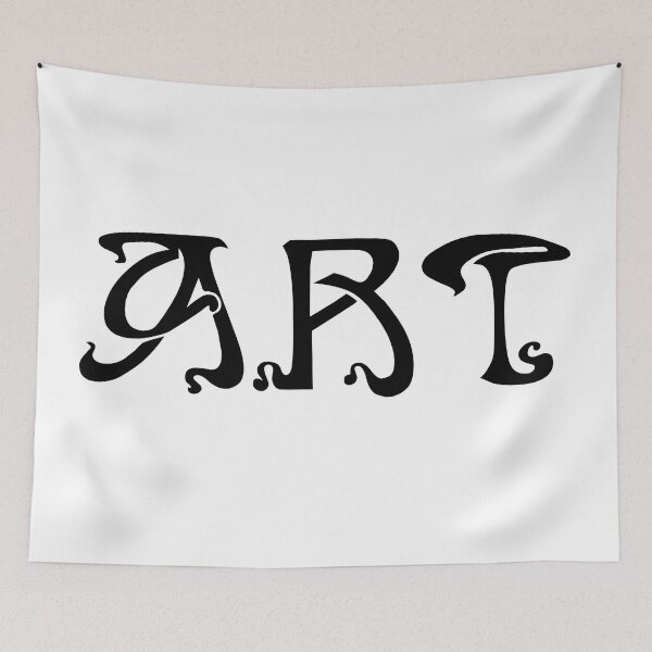 Item preview, Art Nouveau Font designed and sold by Ísabella Ævarsdóttir.