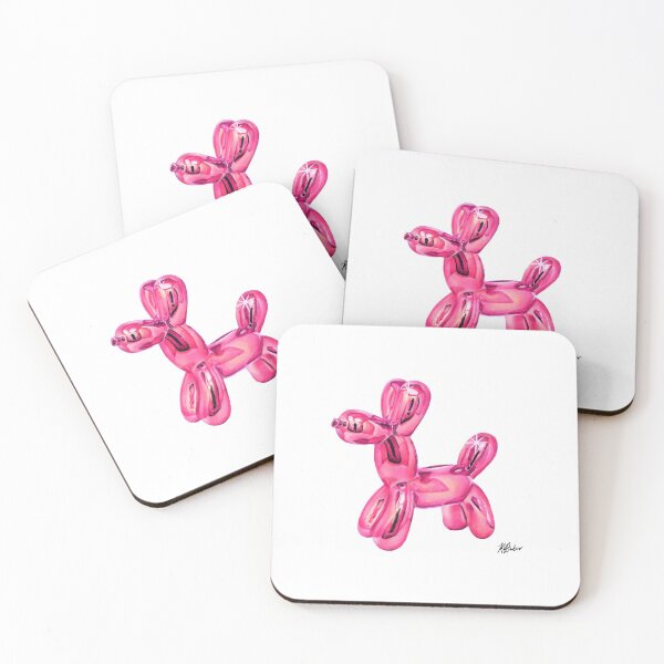 Item preview, Pink Metallic balloon dog designed and sold by Katerina Dubov.