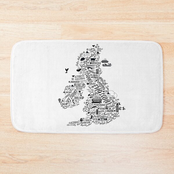 Item preview, The United Kingdom and Ireland Map. designed and sold by Moloko88.