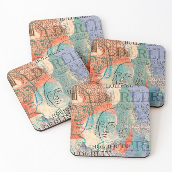 Item preview, Friedrich Hölderlin Portrait, famous poet designed and sold by Mauswohn.