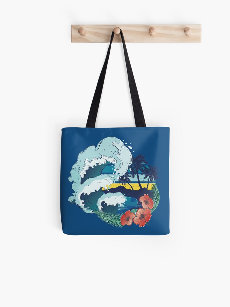 retro beach bag