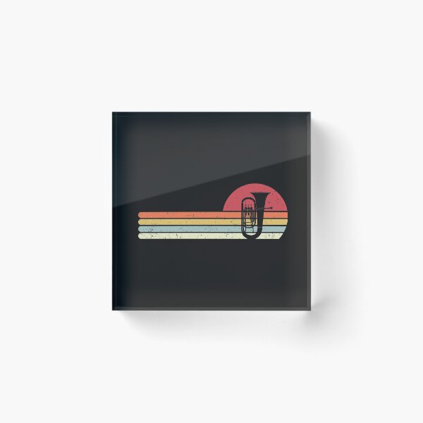 Item preview, Tuba graphic. Retro Style Brass Band design designed and sold by PackAPunch.