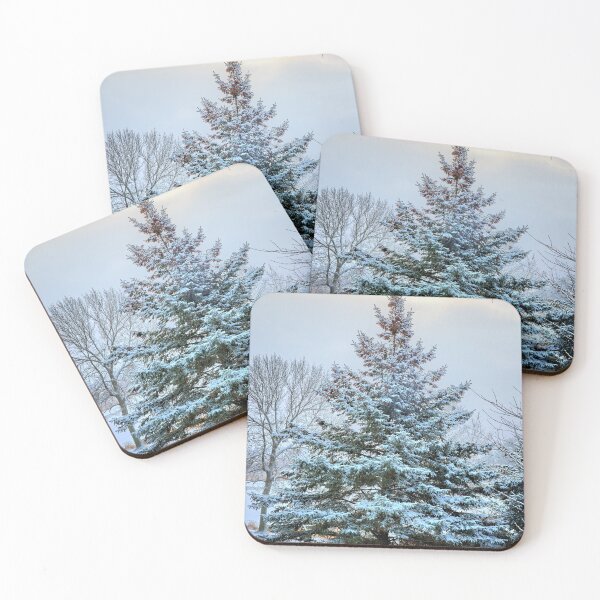 Item preview, Snow Pine At Sunrise designed and sold by LynyrdSky.