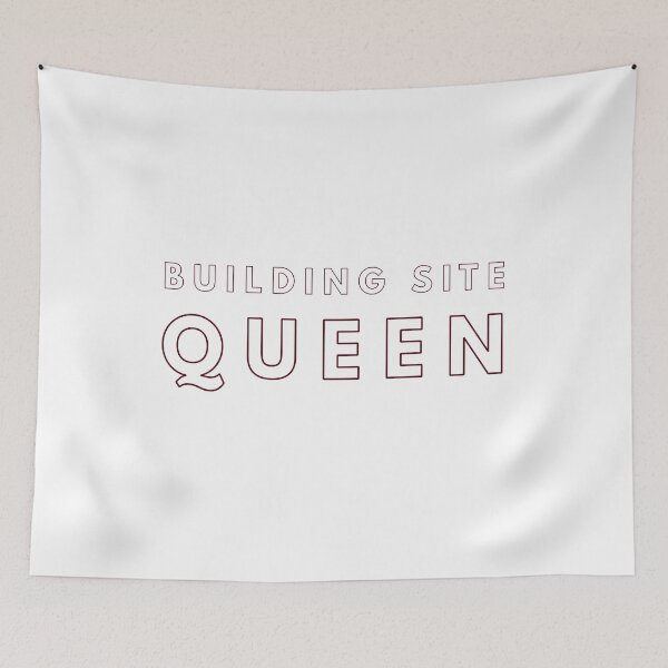 Item preview, Building Site Queen, Renovation Gift, Refurbishment Gift, Builders Gift, Construction Client, Interior Designer Gift designed and sold by HomeConscious.