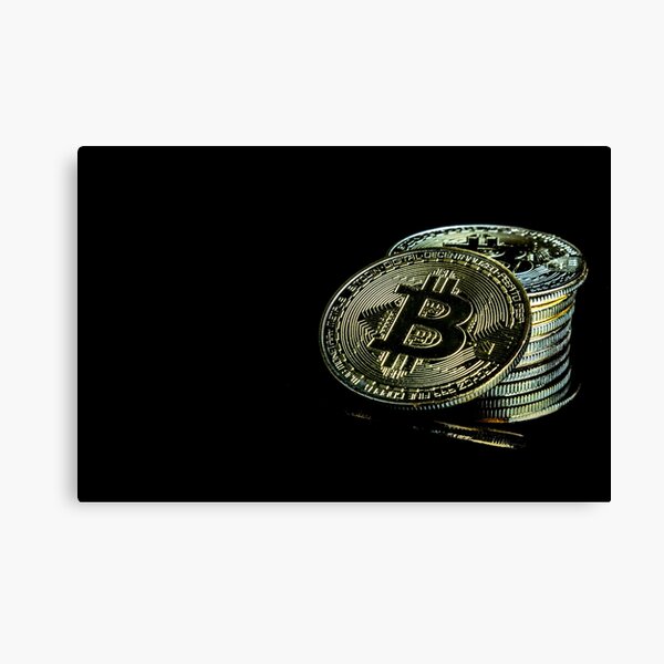 Bitcoin Canvas Print