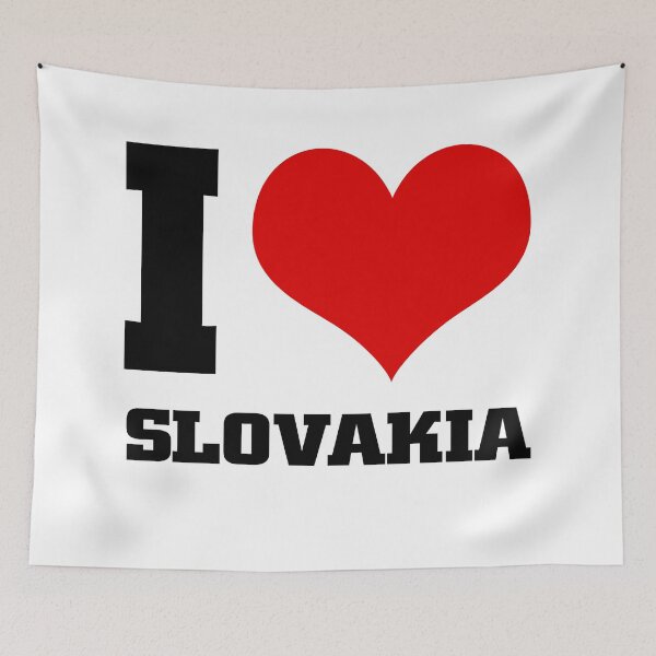 Item preview, I love SLOVAKIA designed and sold by Thestarrysky.