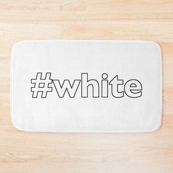 Item preview, Hashtag white designed and sold by Thestarrysky.