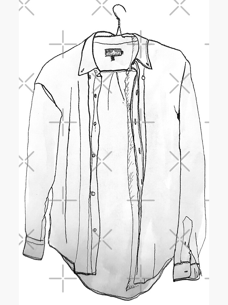 Dress hotsell shirt sketch