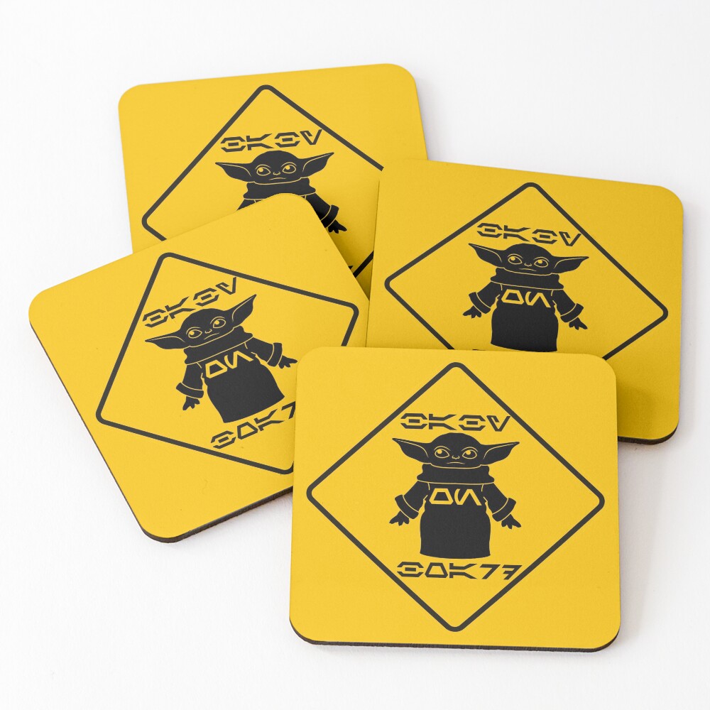 Item preview, Coasters (Set of 4) designed and sold by RUBTOX.