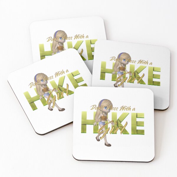 Item preview, Don't Mess With a Hike Girl designed and sold by teepossible.