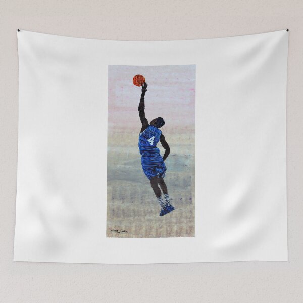 Item preview, Basketball Player By ArtGuru 9676 - Acrylic On Paper designed and sold by Art Guru.