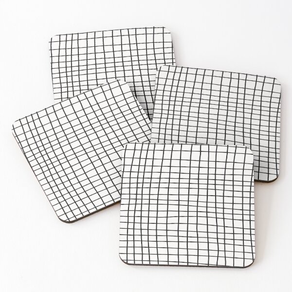 Item preview, Hand Drawn Grid White designed and sold by ProjectM.