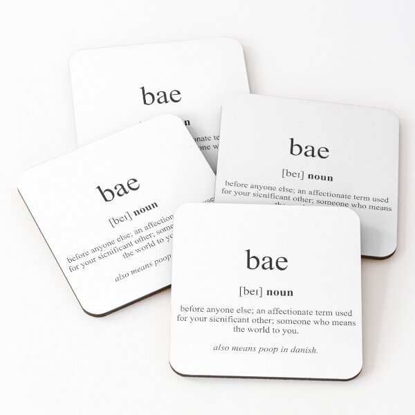 Item preview, Bae (before anyone else) Definition | Dictionary Collection designed and sold by Designschmiede.