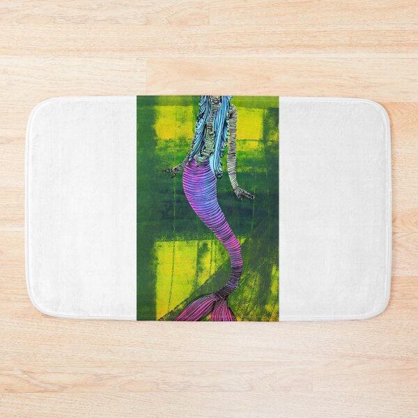 Item preview, Friendly Mermaid By ArtGuru 9678 - Acrylic On Paper designed and sold by Art Guru.