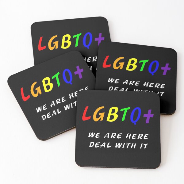 Item preview, LGBTQ+: Deal with it designed and sold by obscenegraphics.