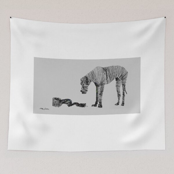 Item preview, Lone Dog By ArtGuru 9692 - Ink On Paper designed and sold by Art Guru.