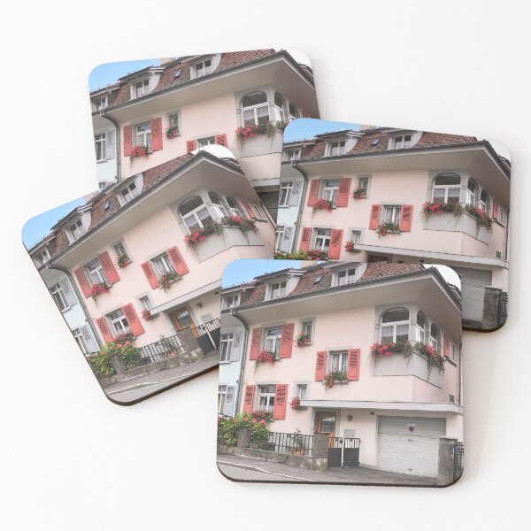 Item preview, Pink house flowers cute homely rosy photography designed and sold by ZaynahsArtNook.