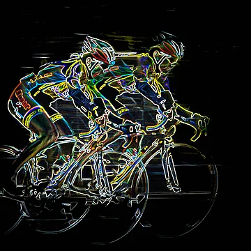 Artwork thumbnail, Midnight Riders by Floyd Hopper