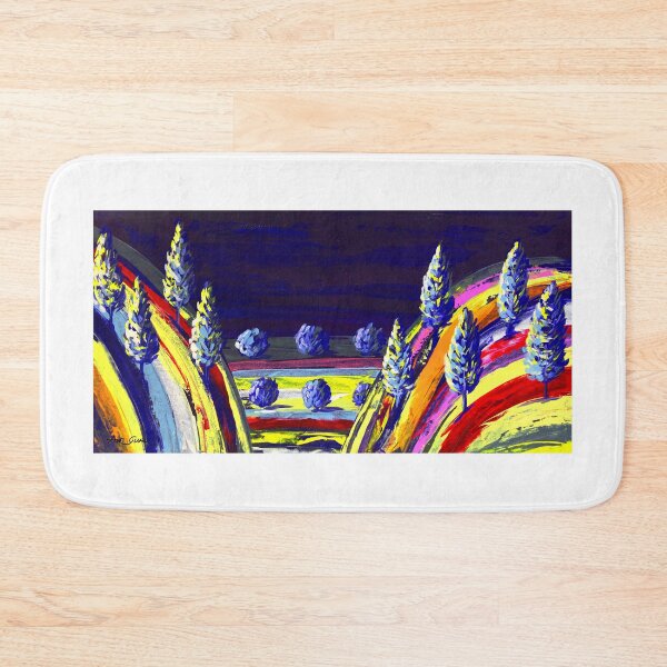 Item preview, Colorful Landscape By ArtGuru 9719 - Acrylic On Paper designed and sold by Art Guru.