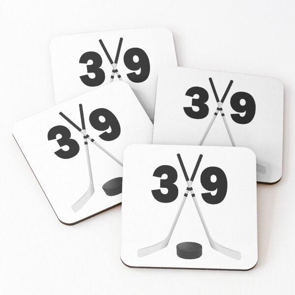 Item preview, Hockey number 39 - thirty nine with sticks and disc designed and sold by AllShirts21.