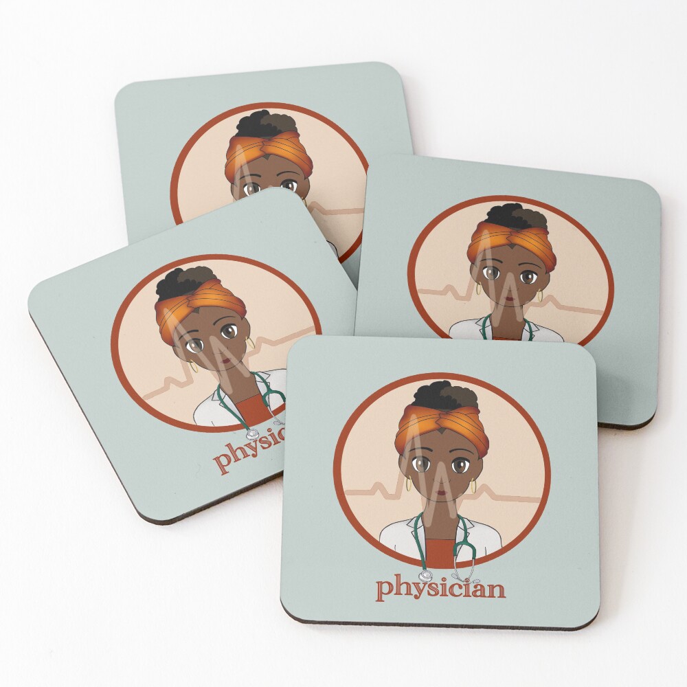 Physician Coasters (Set of 4)