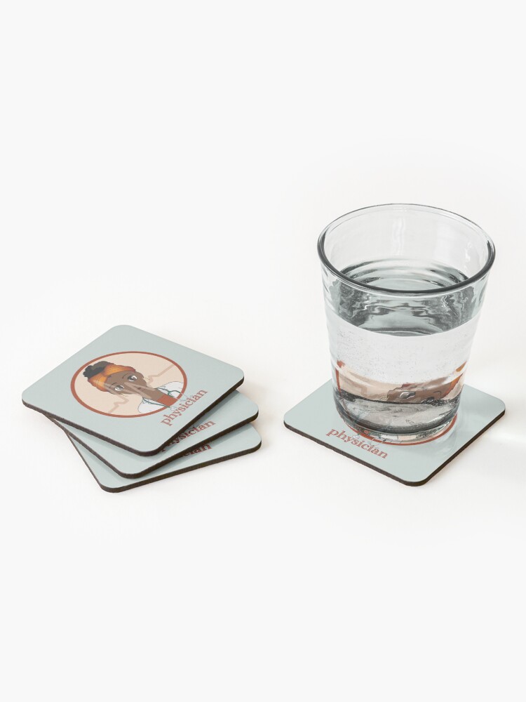 Alternate view of Physician Coasters (Set of 4)