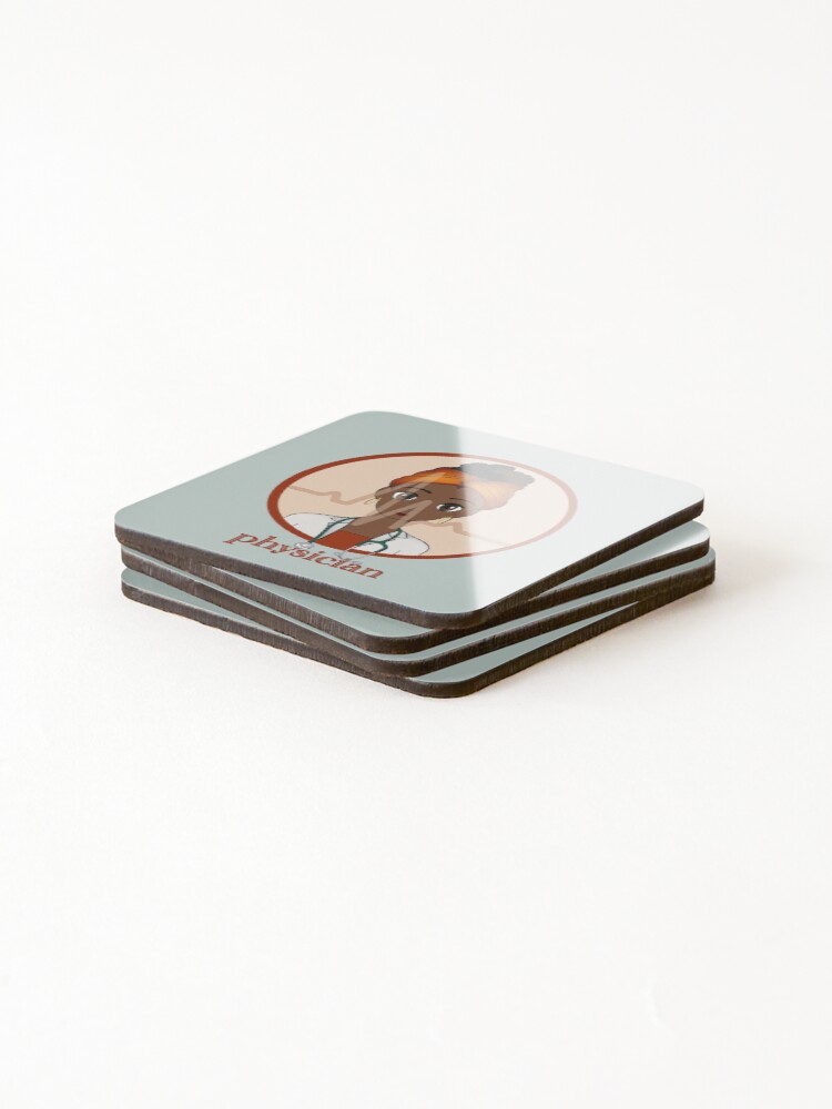 Alternate view of Physician Coasters (Set of 4)