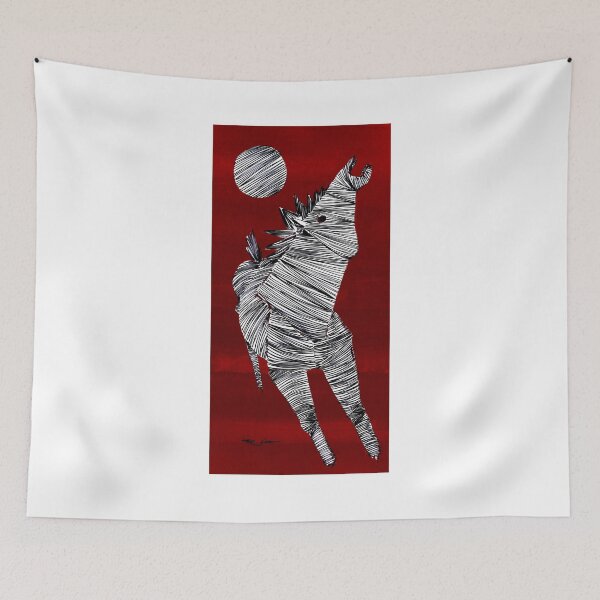 Item preview, Screeching Horse By ArtGuru 9744 - Acrylic On Paper designed and sold by Art Guru.