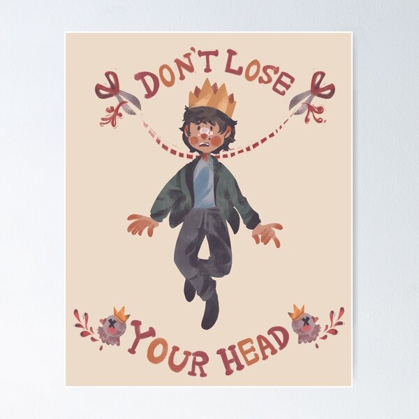 Item preview, Don't Lose Your Head  designed and sold by Honey Dotes.