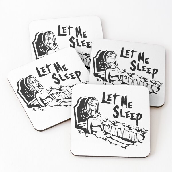 Item preview, "Let me sleep" horror humor. designed and sold by emphatic.