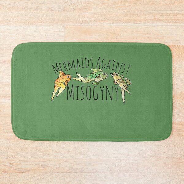 Item preview, Mermaids against misogyny  designed and sold by FrictionMaxxing.