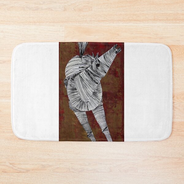Item preview, White Horse By ArtGuru 9754 - Acrylic On Paper designed and sold by Art Guru.
