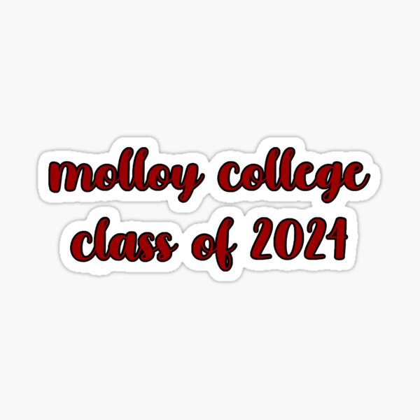 "molloy college class of 2024" Sticker for Sale by emilysstickerss