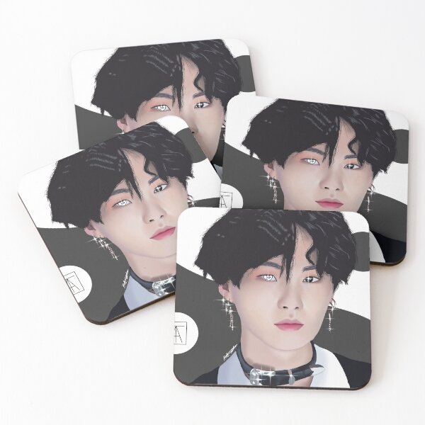 Item preview, BTS Ying Yang Suga designed and sold by fayetheartist.