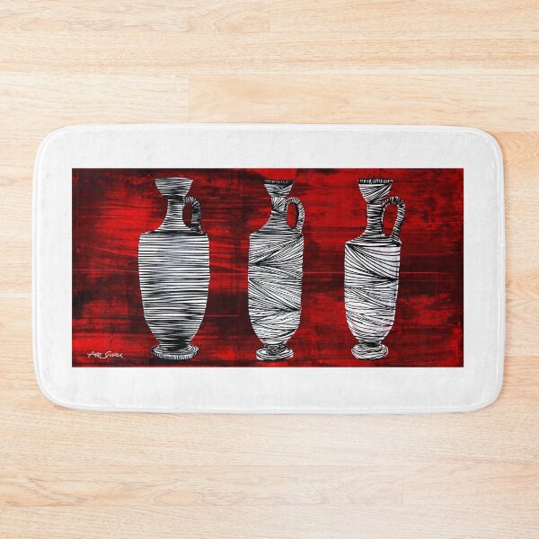 Item preview, Three Vases By ArtGuru 9762 - Acrylic On Paper designed and sold by Art Guru.