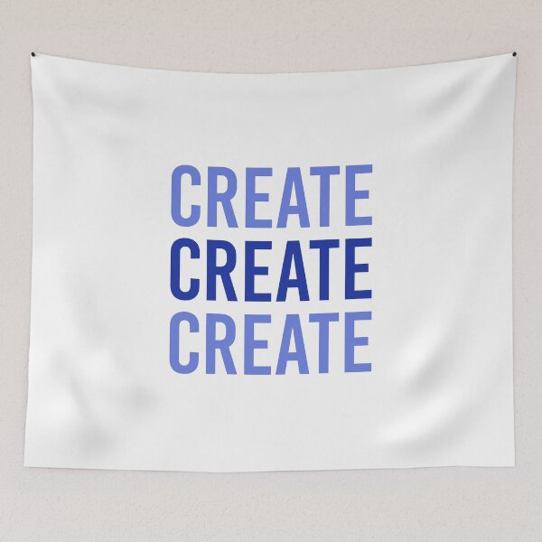 Item preview, CREATE CREATE CREATE  designed and sold by Inspirationmotivation.