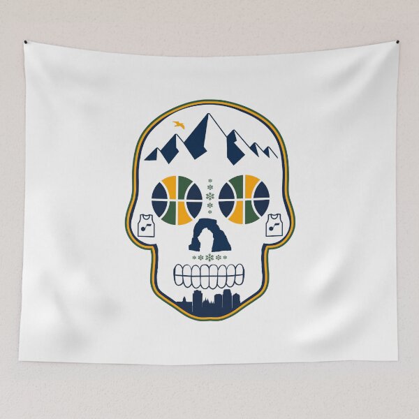 Item preview, Utah Sugar Skull designed and sold by TheLakeEffect.