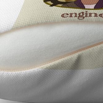 Alternate view of Engineer Throw Pillow