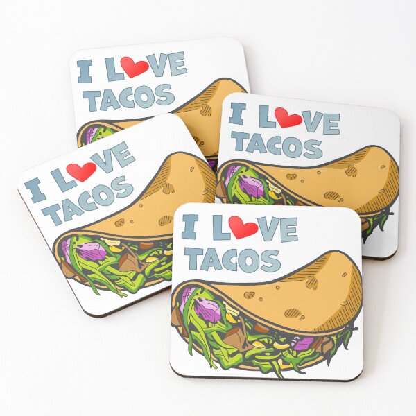 Item preview, I love tacos designed and sold by Rusembell.