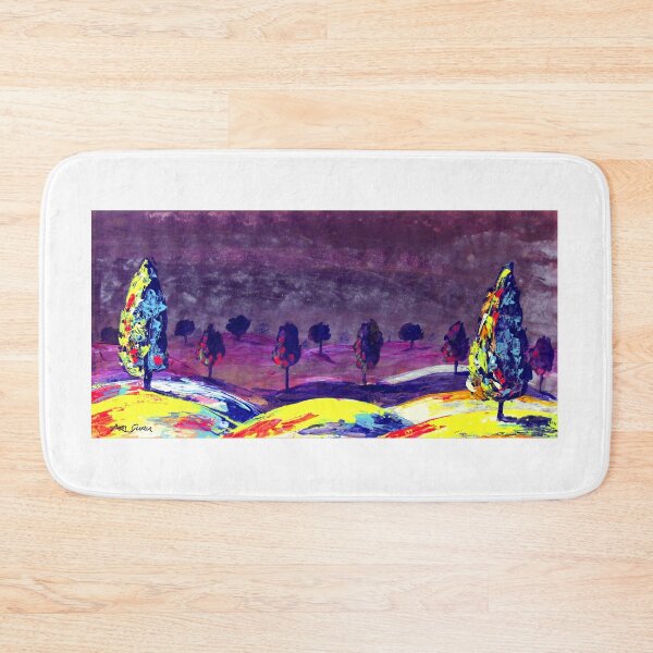 Item preview, Colorful Landscape By ArtGuru 9768 - Acrylic On Paper designed and sold by Art Guru.