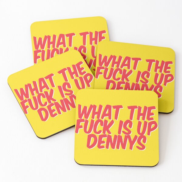 Item preview, What the Fuck Is Up Dennys?! - Comic Style designed and sold by Paddock9Designs.