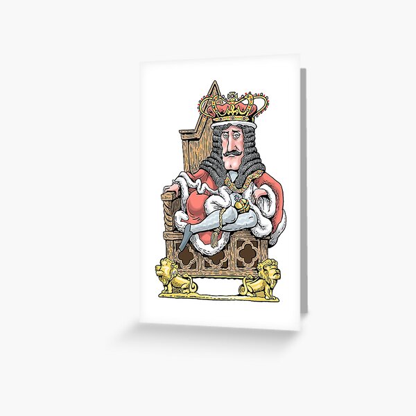 King Charles II Greeting Card