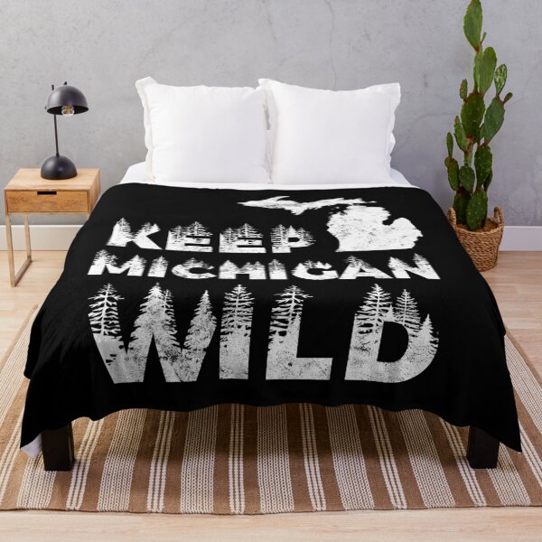 Item preview, KEEP MICHIGAN WILD Don't Cut Down Trees Conservation Graphic graphic designed and sold by Raymond Cloud.